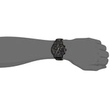 Buy Shop Tommy Hilfiger Aden Chronograph Black Dial Black Leather Strap Watch for Men - 1791310 USA Online