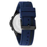 Buy Shop Tommy Hilfiger Aiden Chronograph Blue Dial Blue Silicone Strap Watch For Men - 1791860 USA Online