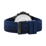 Buy Shop Tommy Hilfiger Aiden Chronograph Blue Dial Blue Silicone Strap Watch For Men - 1791860 USA Online
