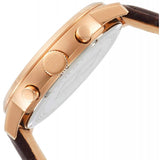 Buy Shop Tommy Hilfiger Aiden Quartz Blue Dial Brown Leather Strap Watch for Men - 1791308 USA Online
