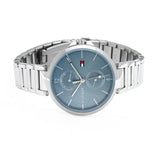Buy Shop Tommy Hilfiger Angela Blue Dial Silver Steel Strap Watch for Women - 1782126 USA Online