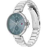 Buy Shop Tommy Hilfiger Angela Blue Dial Silver Steel Strap Watch for Women - 1782126 USA Online