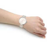 Buy Shop Tommy Hilfiger Angela Chronograph Pink Dial Two Tone Steel Strap Watch for Women - 1782127 USA Online