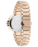Buy Shop Tommy Hilfiger Angela Quartz White Dial Rose Gold Steel Strap Watch for Women - 1782124 USA Online