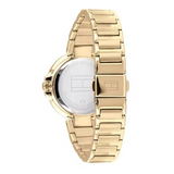 Buy Shop Tommy Hilfiger Angela White Dial Gold Steel Strap Watch for Women - 1782128 USA Online
