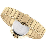 Buy Shop Tommy Hilfiger Angela White Dial Gold Steel Strap Watch for Women - 1782128 USA Online