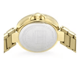 Buy Shop Tommy Hilfiger Angela White Dial Gold Steel Strap Watch for Women - 1782128 USA Online