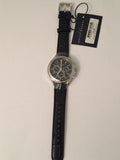 Buy Shop Tommy Hilfiger Ari Diamonds Black Dial Black Leather Strap Watch for Women - 1781981 USA Online