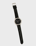 Buy Shop Tommy Hilfiger Ari Diamonds Black Dial Black Leather Strap Watch for Women - 1781981 USA Online
