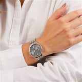 Buy Shop Tommy Hilfiger Ari Diamonds Blue Dial Silver Steel Strap Watch for Women - 1781976 USA Online