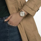 Buy Shop Tommy Hilfiger Ari Diamonds Silver Dial Rose Gold Steel Strap Watch for Women - 1781978 USA Online