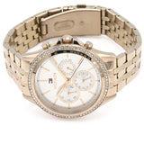 Buy Shop Tommy Hilfiger Ari Diamonds Silver Dial Rose Gold Steel Strap Watch for Women - 1781978 USA Online