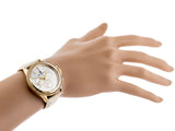 Buy Shop Tommy Hilfiger Ari Diamonds White Dial Cream Leather Strap Watch for Women - 1781982 USA Online
