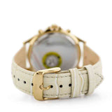 Buy Shop Tommy Hilfiger Ari Diamonds White Dial Cream Leather Strap Watch for Women - 1781982 USA Online