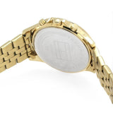 Buy Shop Tommy Hilfiger Ari Multifunction Diamonds Silver Dial Gold Steel Strap Watch for Women - 1781977 USA Online