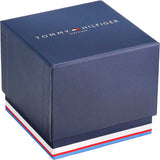 Buy Shop Tommy Hilfiger Asher Chronograph Black Dial Silver Steel Strap Watch For Men - 1791852 USA Online