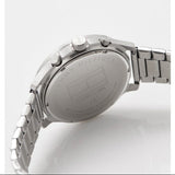 Buy Shop Tommy Hilfiger Asher Chronograph Black Dial Silver Steel Strap Watch For Men - 1791852 USA Online