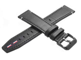 Buy Shop Tommy Hilfiger Austin Black Dial Black Leather Strap Watch for Men - 1791638 USA Online