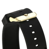 Buy Shop Tommy Hilfiger Austin Black Dial Black Rubber Strap Watch for Men - 1791636 USA Online