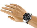 Buy Shop Tommy Hilfiger Austin Black Dial Silver Steel Strap Watch for Men - 1791639 USA Online