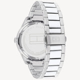 Buy Shop Tommy Hilfiger Austin Blue Dial Silver Steel Strap Watch for Men - 1791640 USA Online