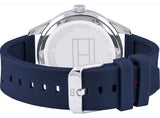 Buy Shop Tommy Hilfiger Austin Quartz Blue Dial Blue Rubber Strap Watch for Men - 1791635 USA Online