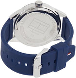Buy Shop Tommy Hilfiger Austin Quartz Blue Dial Blue Rubber Strap Watch for Men - 1791635 USA Online