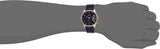 Buy Shop Tommy Hilfiger Baker Chronograph Quartz Blue Dial Blue Leather Strap Watch For Men - 1710451 USA Online