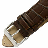 Buy Shop Tommy Hilfiger Baker Chronograph White Dial Brown Leather Strap Watch For Men - 1710450 USA Online