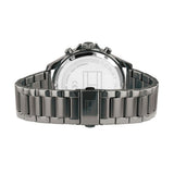 Buy Shop Tommy Hilfiger Bank Grey Dial Grey Steel Strap Watch for Men - 1791719 USA Online