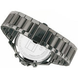 Buy Shop Tommy Hilfiger Bank Grey Dial Grey Steel Strap Watch for Men - 1791719 USA Online