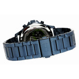 Buy Shop Tommy Hilfiger Bank Quartz Blue Dial Blue Steel Strap Watch for Men - 1791720 USA Online