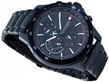 Buy Shop Tommy Hilfiger Bank Quartz Blue Dial Blue Steel Strap Watch for Men - 1791720 USA Online