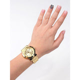 Buy Shop Tommy Hilfiger Bella Gold Dial Gold Steel Strap Watch for Women - 1781395 USA Online
