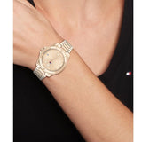 Buy Shop Tommy Hilfiger Bella Rose Gold Dial Rose Gold Steel Strap Watch for Women - 1781396 USA Online