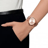 Buy Shop Tommy Hilfiger Bella Rose Gold Dial Rose Gold Steel Strap Watch for Women - 1781396 USA Online