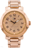 Buy Shop Tommy Hilfiger Bella Rose Gold Dial Rose Gold Steel Strap Watch for Women - 1781396 USA Online