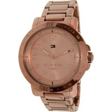 Buy Shop Tommy Hilfiger Bella Rose Gold Dial Rose Gold Steel Strap Watch for Women - 1781396 USA Online