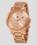 Buy Shop Tommy Hilfiger Bella Rose Gold Dial Rose Gold Steel Strap Watch for Women - 1781396 USA Online