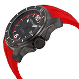 Buy Shop Tommy Hilfiger Windsurf Black Dial Red Rubber Strap Watch for Men - 1791112 USA Online
