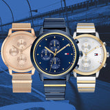 Buy Shop Tommy Hilfiger Blake Blue Dial Blue Steel Strap Watch for Women - 1781893 USA Online