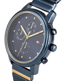 Buy Shop Tommy Hilfiger Blake Blue Dial Blue Steel Strap Watch for Women - 1781893 USA Online