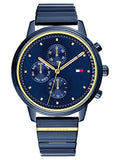 Buy Shop Tommy Hilfiger Blake Blue Dial Blue Steel Strap Watch for Women - 1781893 USA Online