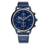 Buy Shop Tommy Hilfiger Blake Blue Dial Blue Steel Strap Watch for Women - 1781893 USA Online