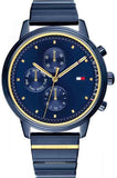 Buy Shop Tommy Hilfiger Blake Blue Dial Blue Steel Strap Watch for Women - 1781893 USA Online