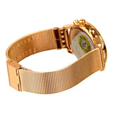 Buy Shop Tommy Hilfiger Blake Chronograph Rose Gold Dial Rose Gold Mesh Bracelet Watch For Women - 1781907 USA Online