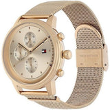 Buy Shop Tommy Hilfiger Blake Chronograph Rose Gold Dial Rose Gold Mesh Bracelet Watch For Women - 1781907 USA Online