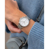 Buy Shop Tommy Hilfiger Blake Diamonds Silver Dial Silver Mesh Bracelet Watch for Women - 1782301 USA Online