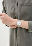 Buy Shop Tommy Hilfiger Blake Diamonds Silver Dial Silver Mesh Bracelet Watch for Women - 1782301 USA Online