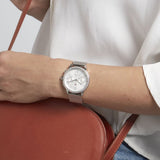 Buy Shop Tommy Hilfiger Blake Diamonds Silver Dial Silver Mesh Bracelet Watch for Women - 1782301 USA Online